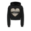 ΠΑΙΔΙΚΟ ΦΟΥΤΕΡ ΜΕ ΚΟΥΚΟΥΛΑ LEOPARD HEART KIDS ONLY ΜΑΥΡΟ ΚΟΡΙΤΣΙ 15355330