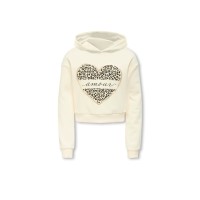 ΠΑΙΔΙΚΟ ΦΟΥΤΕΡ ΜΕ ΚΟΥΚΟΥΛΑ LEOPARD HEART KIDS ONLY ΑΣΠΡΟ ΚΟΡΙΤΣΙ 15355330