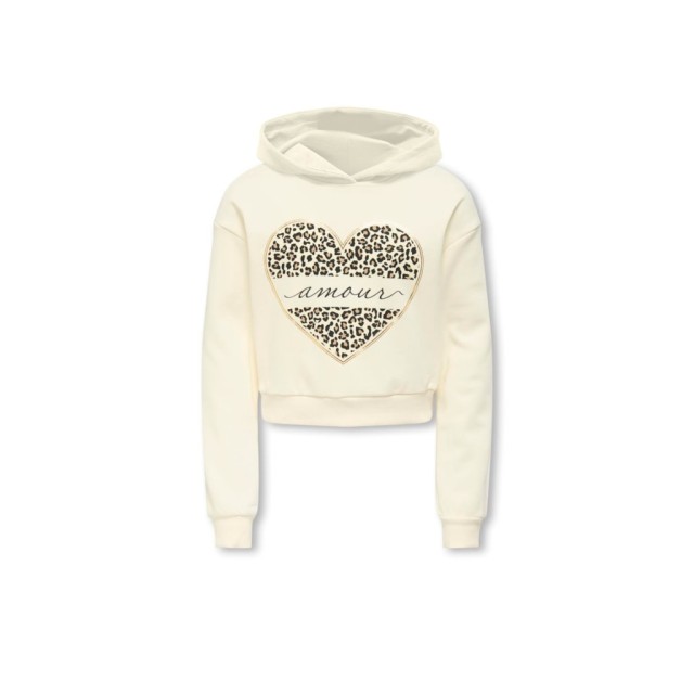 ΠΑΙΔΙΚΟ ΦΟΥΤΕΡ ΜΕ ΚΟΥΚΟΥΛΑ LEOPARD HEART KIDS ONLY ΑΣΠΡΟ ΚΟΡΙΤΣΙ 15355330