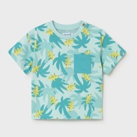 ΠΑΙΔΙΚΗ ΜΠΛΟΥΖΑ T-SHIRT ΜΕ ΤΣΕΠΑΚΙ ΚΡΟΚΟΔΕΙΛΑΚΙΑ MAYORAL ΤΙΡΚΟΥΑΖ ΑΓΟΡΙ 26-01014-092