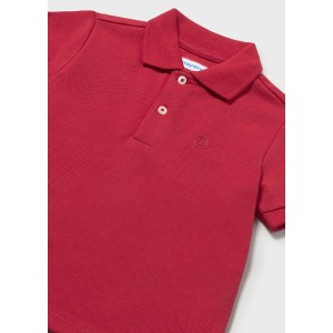ΠΑΙΔΙΚΗ ΜΠΛΟΥΖΑ T-SHIRT POLO MAYORAL ΚΟΚΚΙΝΟ ΑΓΟΡΙ 26-00102-085