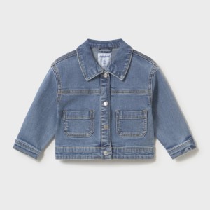 ΠΑΙΔΙΚΟ ΜΠΟΥΦΑΝ JEAN JACKET MAYORAL ΜΠΛΕ ΚΟΡΙΤΣΙ 26-01490-058