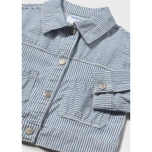 ΠΑΙΔΙΚΟ ΜΠΟΥΦΑΝ JEAN JACKET ΡΙΓΕ  MAYORAL ΜΠΛΕ ΚΟΡΙΤΣΙ 26-01490-056