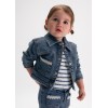 ΠΑΙΔΙΚΟ ΜΠΟΥΦΑΝ JEAN JACKET ΜΕ ΔΑΝΤΕΛΙΤΣΑ MAYORAL ΜΠΛΕ ΚΟΡΙΤΣΙ 26-01490-057