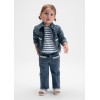 ΠΑΙΔΙΚΟ ΜΠΟΥΦΑΝ JEAN JACKET ΜΕ ΔΑΝΤΕΛΙΤΣΑ MAYORAL ΜΠΛΕ ΚΟΡΙΤΣΙ 26-01490-057