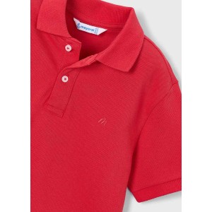 ΠΑΙΔΙΚΗ ΜΠΛΟΥΖΑ T-SHIRT POLO BASIC MAYORAL KOKKINO ΑΓΟΡΙ 26-00150-017