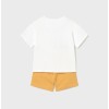 ΠΑΙΔΙΚΟ ΣΕΤ 2 ΤΜΧ ΜΠΛΟΥΖΑ T-SHIRT ΚΑΙ ΒΕΡΜΟΥΔΑ SUMMER FRIENDS MAYORAL ΑΣΠΡΟ ΠΟΡΤΟΚΑΛΙ ΑΓΟΡΙ 26-01670-044