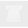 ΠΑΙΔΙΚΗ ΜΠΛΟΥΖΑ T-SHIRT ΜΕ ΒΟΛΑΝ ΣΤΑ ΜΑΝΙΚΙΑ ΓΟΡΓΟΝΑ MAYORAL ΕΚΡΟΥ ΚΟΡΙΤΣΙ 26-03007-084