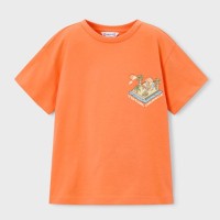ΠΑΙΔΙΚΗ ΜΠΛΟΥΖΑ T-SHIRT VIRTUAL MAYORAL ΠΟΡΤΟΚΑΛΙ ΑΓΟΡΙ 26-03078-071