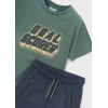 ΠΑΙΔΙΚΟ ΣΕΤ 2 ΤΜΧ ΜΠΛΟΥΖΑ T-SHIRT ΚΑΙ ΒΕΡΜΟΥΔΑ ΜΕ ΦΕΡΜΟΥΑΡ GOAL MAYORAL ΠΡΑΣΙΝΟ ΑΓΟΡΙ 26-03606-047
