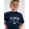 ΠΑΙΔΙΚΟ ΣΕΤ 2 ΤΜΧ ΜΠΛΟΥΖΑ T-SHIRT ΚΑΙ ΒΕΡΜΟΥΔΑ PLAYER MAYORAL ΜΠΛΕ ΑΓΟΡΙ 26-03608-051