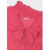 ΠΑΙΔΙΚΟ ΣΕΤ 2 ΤΜΧ ΜΠΛΟΥΖΑ T-SHIRT CROP ΜΕ ΒΟΛΑΝ ΚΑΙ ΣΟΡΤΣ MAYORAL ΚΟΡΑΛΙ ΚΟΡΙΤΣΙ 26-06207-078