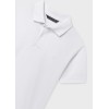 ΠΑΙΔΙΚΗ ΜΠΛΟΥΖΑ T-SHIRT POLO MAYORAL ΑΣΠΡΟ ΑΓΟΡΙ 26-00890-072