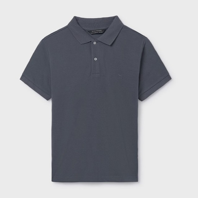 ΠΑΙΔΙΚΗ ΜΠΛΟΥΖΑ T-SHIRT POLO MAYORAL ΓΚΡΙ ΣΚΟΥΡΟ ΑΓΟΡΙ 26-00890-071