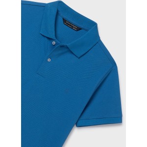ΠΑΙΔΙΚΗ ΜΠΛΟΥΖΑ T-SHIRT POLO MAYORAL ΜΠΛΕ ΑΓΟΡΙ 26-00890-069