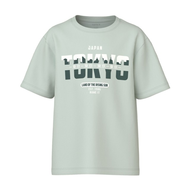 ΠΑΙΔΙΚΗ ΜΠΛΟΥΖΑ T-SHIRT TOKYO NAME IT ΠΡΑΣΙΝΟ ΑΓΟΡΙ 13234714
