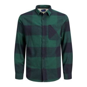 ΠΑΙΔΙΚΟ ΠΟΥΚΑΜΙΣΟ ΚΑΡΟ ΜΕ ΤΣΕΠΗ JACK & JONES JUNIOR ΠΡΑΣΙΝΟ ΑΓΟΡΙ 12216426