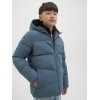 ΠΑΙΔΙΚΟ ΜΠΟΥΦΑΝ PUFFER ΜΕ ΚΟΥΚΟΥΛΑ EXTRA SLIM FIT JACK AND JONES JUNIOR ΜΠΛΕ ΑΓΟΡΙ 12283847