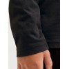 ΠΑΙΔΙΚΗ ΜΠΛΟΥΖΑ ΜΑΚΡΥΜΑΝΙΚΗ ΑΝΑΓΛΥΦΟ LOGO JACK AND JONES JUNIOR ΜΑΥΡΟ ΑΓΟΡΙ 12286820