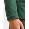 ΠΑΙΔΙΚΗ ΜΠΛΟΥΖΑ ΜΑΚΡΥΜΑΝΙΚΗ ΑΝΑΓΛΥΦΟ LOGO JACK AND JONES JUNIOR ΠΡΑΣΙΝΟ ΑΓΟΡΙ 12286820