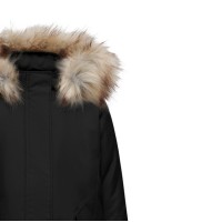ΠΑΙΔΙΚΟ ΜΠΟΥΦΑΝ PARKA ΜΕ ΑΠΟΣΠΩΜΕΝΗ ΚΟΥΚΟΥΛΑ PREMIUM KIDS ONLY MΑΥΡΟ ΚΟΡΙΤΣΙ 15296057