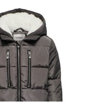 ΠΑΙΔΙΚΟ ΜΠΟΥΦΑΝ PUFFER ΜΑΚΡΥ ΜΕ ΤΣΕΠΕΣ ΦΕΡΜΟΥΑΡ ΚΑΙ ΕΠΕΝΔΥΣΗ ΓΟΥΝΑΣ KIDS ONLY ΓΚΡΙ ΚΟΡΙΤΣΙ 15296064