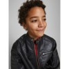 ΠΑΙΔΙΚΟ ΜΠΟΥΦΑΝ ΔΕΡΜΑΤΙΝΟ BIKER JACK AND JONES JUNIOR ΜΑΥΡΟ ΑΓΟΡΙ 12173956