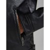 ΠΑΙΔΙΚΟ ΜΠΟΥΦΑΝ ΔΕΡΜΑΤΙΝΟ BIKER JACK AND JONES JUNIOR ΜΑΥΡΟ ΑΓΟΡΙ 12173956