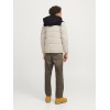 ΠΑΙΔΙΚΟ ΜΠΟΥΦΑΝ PUFFER ΜΕ ΚΟΥΚΟΥΛΑ ΚΑΙ ΤΣΕΠΕΣ J PRINT JACK AND JONES JUNIOR ΕΚΡΟΥ ΑΓΟΡΙ 12258547