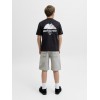 ΠΑΙΔΙΚΗ ΜΠΛΟΥΖΑ T-SHIRT BACK PRINT JACK AND JONES JUNIOR ΜΑΥΡΟ ΑΓΟΡΙ 12293674