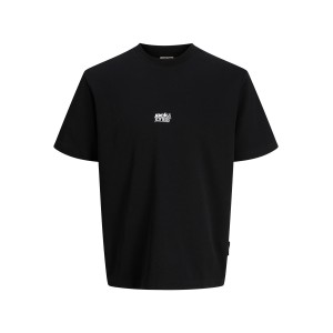 ΠΑΙΔΙΚΗ ΜΠΛΟΥΖΑ T-SHIRT BACK PRINT JACK AND JONES JUNIOR ΜΑΥΡΟ ΑΓΟΡΙ 12293674