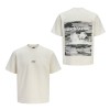 ΠΑΙΔΙΚΗ ΜΠΛΟΥΖΑ T-SHIRT BACK PRINT JACK AND JONES JUNIOR ΕΚΡΟΥ ΑΓΟΡΙ 12293674