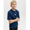 ΠΑΙΔΙΚΗ ΜΠΛΟΥΖΑ T-SHIRT BACK PRINT JACK AND JONES JUNIOR ΜΠΛΕ ΑΓΟΡΙ 12293674