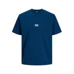ΠΑΙΔΙΚΗ ΜΠΛΟΥΖΑ T-SHIRT BACK PRINT JACK AND JONES JUNIOR ΜΠΛΕ ΑΓΟΡΙ 12293674