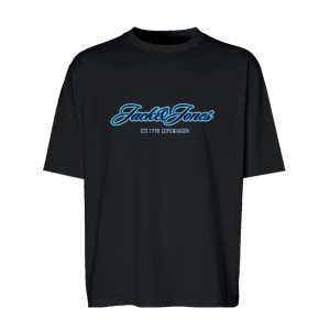 ΠΑΙΔΙΚΗ ΜΠΛΟΥΖΑ T-SHIRT CLASSIC JACK AND JONES JUNIOR ΜΑΥΡΟ ΑΓΟΡΙ 12298348