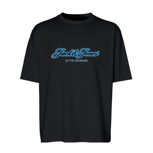 ΠΑΙΔΙΚΗ ΜΠΛΟΥΖΑ T-SHIRT CLASSIC JACK AND JONES JUNIOR ΜΑΥΡΟ ΑΓΟΡΙ 12298348