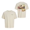 ΠΑΙΔΙΚΗ ΜΠΛΟΥΖΑ T-SHIRT BACK PRINT JACK AND JONES JUNIOR ΜΠΕΖ ΑΓΟΡΙ 12298641
