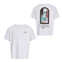 ΠΑΙΔΙΚΗ ΜΠΛΟΥΖΑ T-SHIRT BACK PRINT JACK AND JONES JUNIOR ΑΣΠΡΟ ΑΓΟΡΙ 12298641