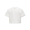 ΠΑΙΔΙΚΗ ΜΠΛΟΥΖΑ T-SHIRT CROP ΜΕ ΑΝΑΓΛΥΦΑ ΓΡΑΜΜΑΤΑ KIDS ONLY ΑΣΠΡΟ ΚΟΡΙΤΣΙ 15347328
