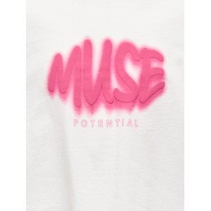 ΠΑΙΔΙΚΗ ΜΠΛΟΥΖΑ T-SHIRT CROP ΜΕ ΑΝΑΓΛΥΦΑ ΓΡΑΜΜΑΤΑ KIDS ONLY ΑΣΠΡΟ ΚΟΡΙΤΣΙ 15347328