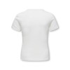 ΠΑΙΔΙΚΗ ΜΠΛΟΥΖΑ T-SHIRT RIB BASIC KIDS ONLY ΑΣΠΡΟ ΚΟΡΙΤΣΙ 15367893