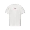 ΠΑΙΔΙΚΗ ΜΠΛΟΥΖΑ T-SHIRT BACK PRINT I WEAR MY HEART ON KIDS ONLY ΑΣΠΡΟ ΚΟΡΙΤΣΙ 15369500