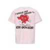 ΠΑΙΔΙΚΗ ΜΠΛΟΥΖΑ T-SHIRT BACK PRINT I WEAR MY HEART ON KIDS ONLY ΡΟΖ ΚΟΡΙΤΣΙ 15369500