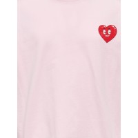 ΠΑΙΔΙΚΗ ΜΠΛΟΥΖΑ T-SHIRT BACK PRINT I WEAR MY HEART ON KIDS ONLY ΡΟΖ ΚΟΡΙΤΣΙ 15369500
