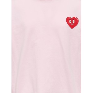 ΠΑΙΔΙΚΗ ΜΠΛΟΥΖΑ T-SHIRT BACK PRINT I WEAR MY HEART ON KIDS ONLY ΡΟΖ ΚΟΡΙΤΣΙ 15369500