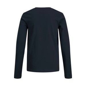 ΠΑΙΔΙΚΗ ΜΠΛΟΥΖΑ ΜΑΚΡΥΜΑΝΙΚΗ QUALITY CLOTHING JACK & JONES JUNIOR ΜΠΛΕ ΑΓΟΡΙ 12190513