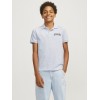 ΠΑΙΔΙΚΟ T-SHIRT POLO J LOGO JACK AND JONES JUNIOR ΓΚΡΙ ΑΓΟΡΙ 12249163