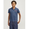 ΠΑΙΔΙΚΟ T-SHIRT POLO J LOGO JACK AND JONES JUNIOR ΜΠΛΕ ΑΓΟΡΙ 12249163
