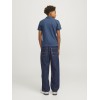 ΠΑΙΔΙΚΟ T-SHIRT POLO J LOGO JACK AND JONES JUNIOR ΜΠΛΕ ΑΓΟΡΙ 12249163