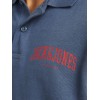 ΠΑΙΔΙΚΟ T-SHIRT POLO J LOGO JACK AND JONES JUNIOR ΜΠΛΕ ΑΓΟΡΙ 12249163